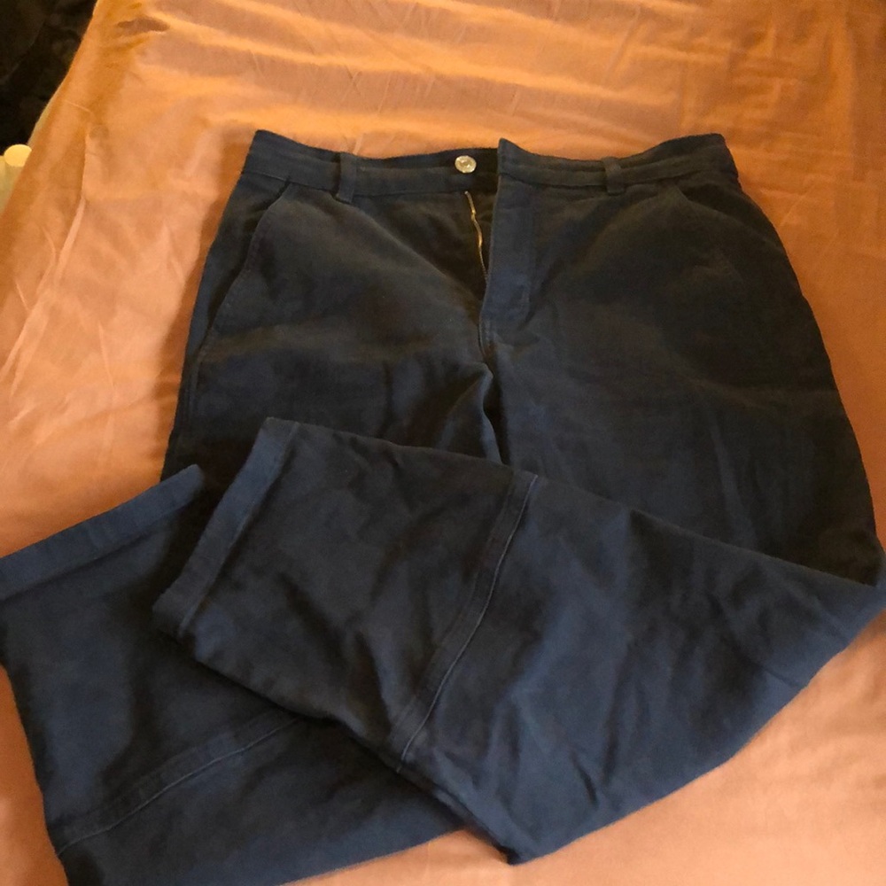 Everlane Barrel Utility pant navy